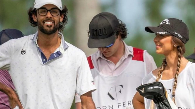 Akshay Bhatia wins on Korn Ferry Tour with caddie who "knows nothing" about golf